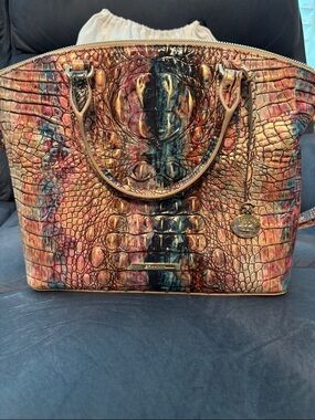 Brahmin Duxbury Intuition Melbourne embossed bag